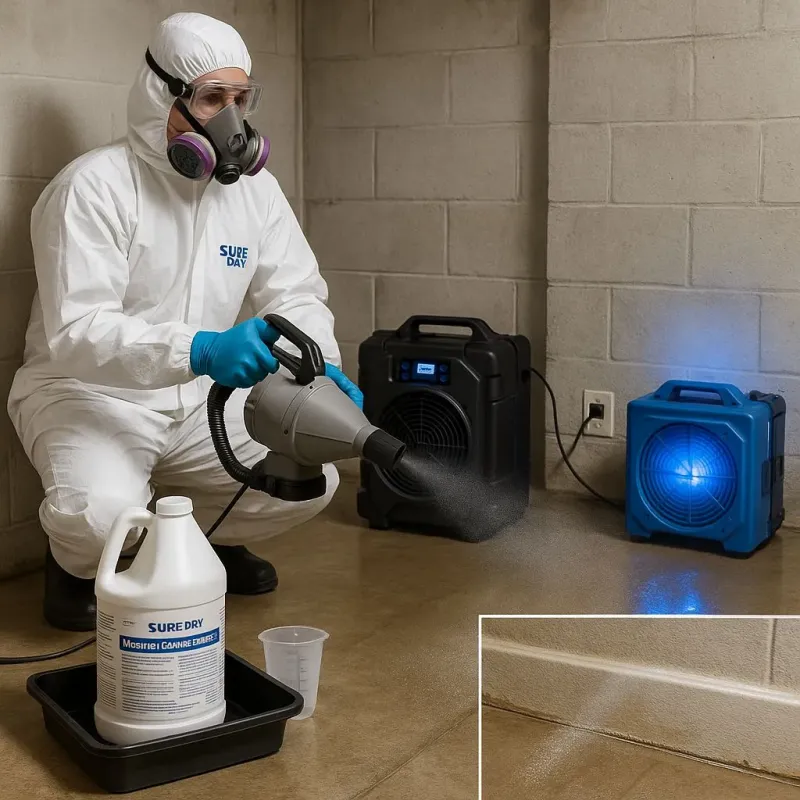 Sanitization and Odor Removal process in Redland, MD