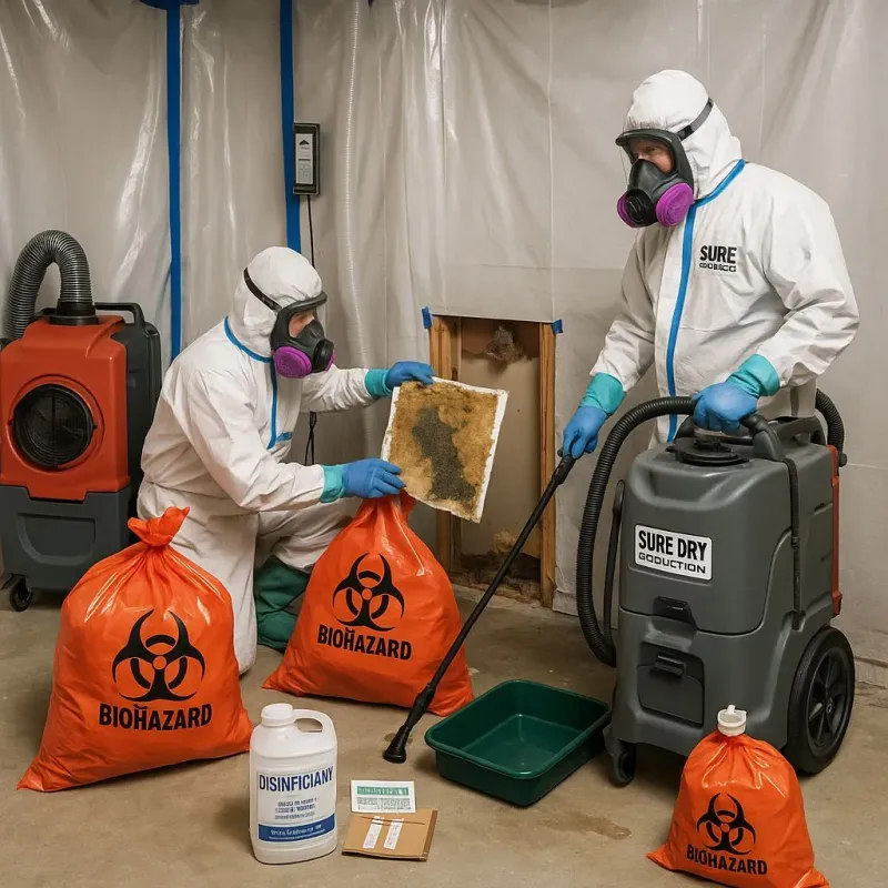 Contaminated Water Handling Protocols process in Redland, MD